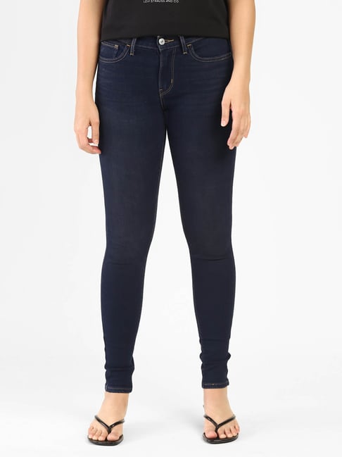 Levis Levi's Navy Super Skinny Fit Jeans