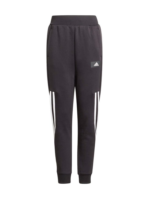 Buy Adidas Kids Black & White Cotton Striped Joggers for Boys Clothing  Online @ Tata CLiQ