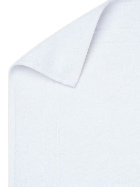 Buy Mark Home White Cotton Bath Mats Set of 1 at Best Price Tata CLiQ
