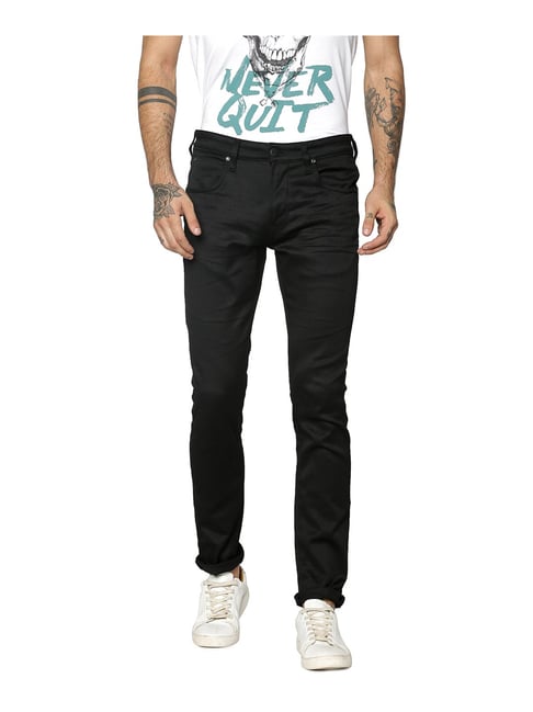 Jack & Jones Black Skinny Fit Jeans