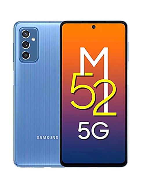 Samsung Galaxy M52 128 GB (Blue) 6 GB RAM, Dual SIM 5G