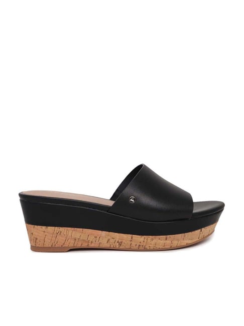 Aldo Women's Black Casual Wedges