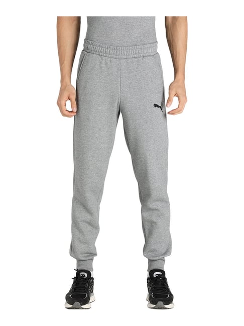 Puma Grey Joggers-Puma-Apparel-TATA CLIQ