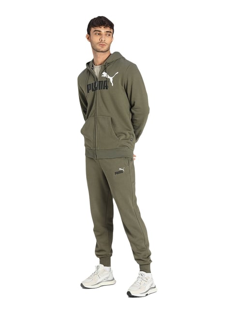 Buy Puma Green Joggers for Men s Online Tata CLiQ