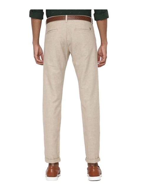Buy Allen Solly Men's Slim Casual Pants (ASTFQSRF878180_Beige_30) at  Amazon.in