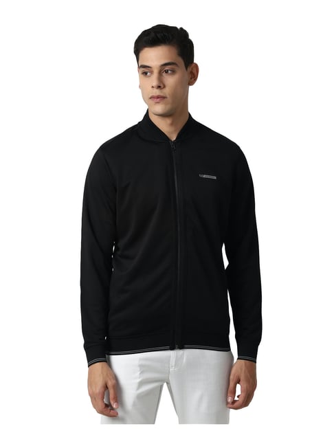 Louis Philippe Black Regular Fit Sweatshirt-picture-23