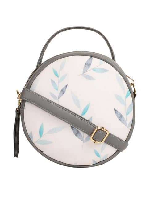 Bagsy Malone Grey Printed Medium Handbag-picture-32