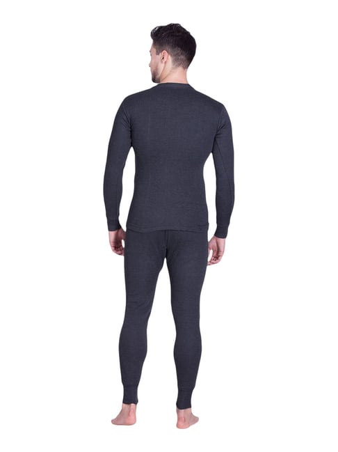Buy Lux Cottswool Men Black & Blue Solid Cotton Blend Pack Of 2 Thermal  Pants Online at Best Prices in India - JioMart.