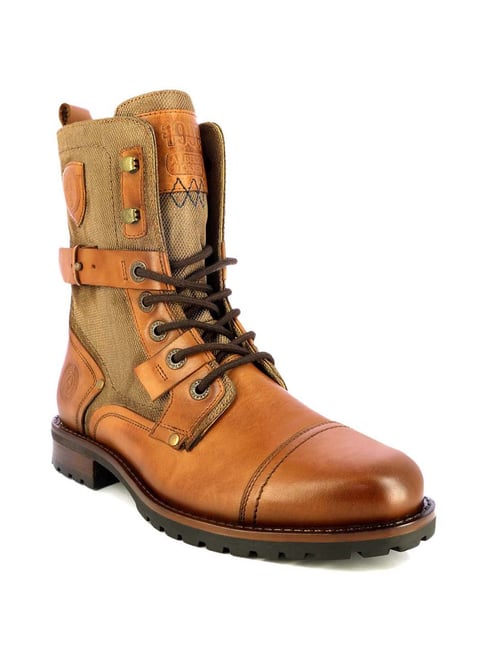 Alberto Torresi Men's Tan Casual Boots