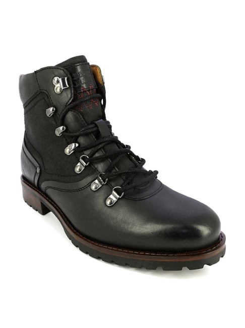 Alberto Torresi Men's Black Casual Boots