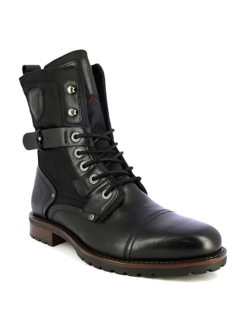 Alberto Torresi Men's Black Casual Boots