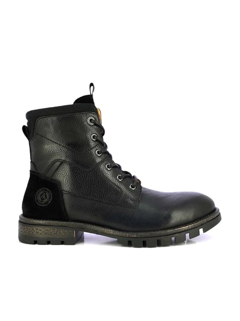 Buy Alberto Torresi Men s Black Casual Boots for Men at Best Price