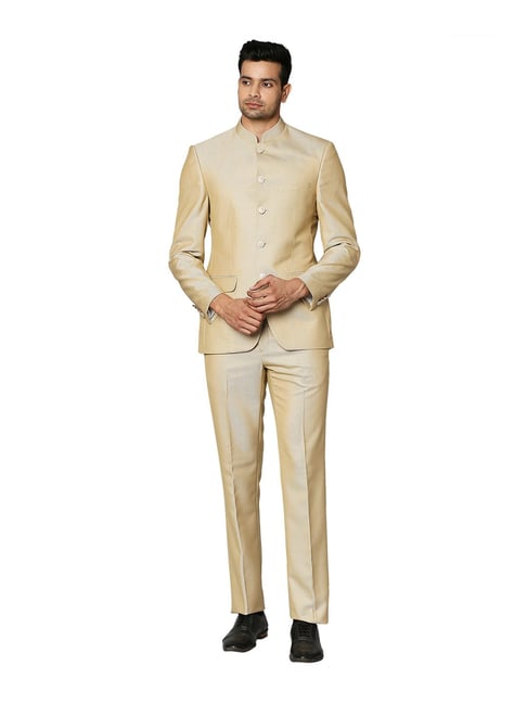 Buy Mens Cream Wool 3 Pc Jodhpuri Suit With Breeches Pant Online in India -  Etsy