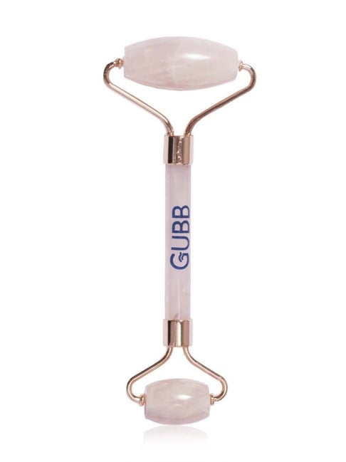 GUBB Rose Quartz Face Roller Massager for Wrinkles & Fine Lines