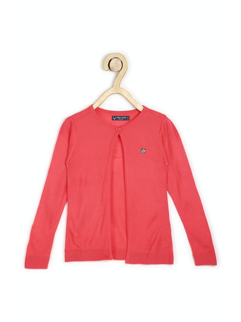 Allen Solly Junior Red Solid Sweater