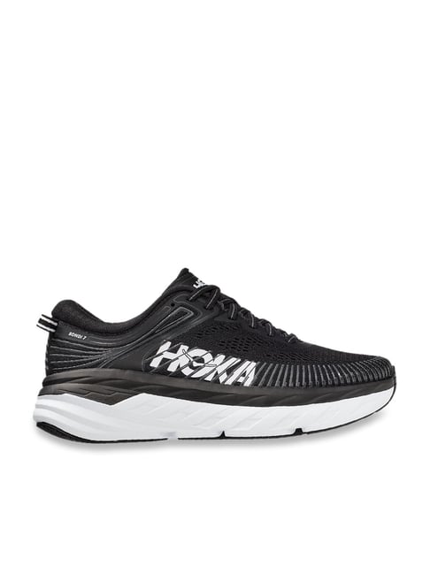 Buy Hoka Men's BONDI 7 Black Running Shoes for Men at Best Price @ Tata ...