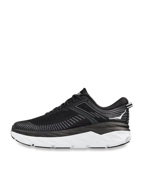 Buy Hoka Men's BONDI 7 Black Running Shoes for Men at Best Price @ Tata ...