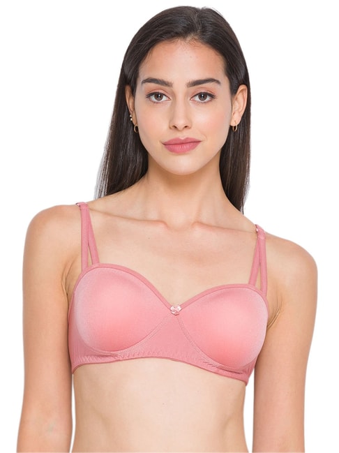 Buy Candyskin Coral Non Wired Padded Everyday Bra for Women Online