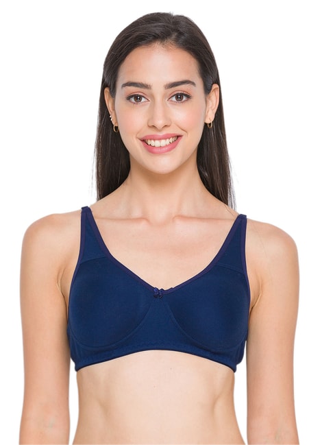 Buy Candyskin Navy Non Wired Non Padded Everyday Bra for Women Online @  Tata CLiQ