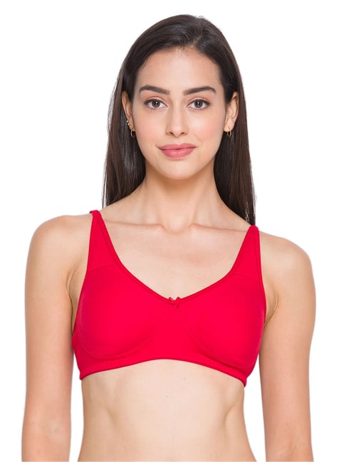 Buy Candyskin Red Non Wired Non Padded Everyday Bra for Women Online @ Tata  CLiQ