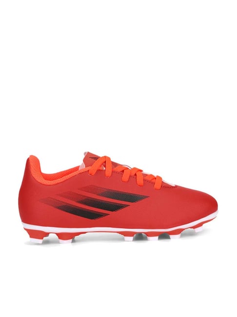 Adidas Kids X SGHOSTED.4 FxG J Red Football Shoes