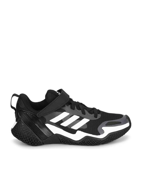 Adidas Kids 4UTURE RNR EL K Black Running Shoes