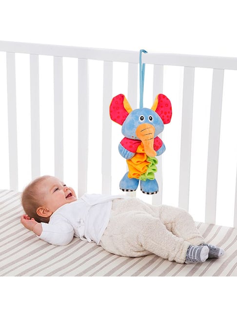 Baby Moo Elephant Love Blue Pulling Toy-Baby Moo-Apparel-TATA CLIQ