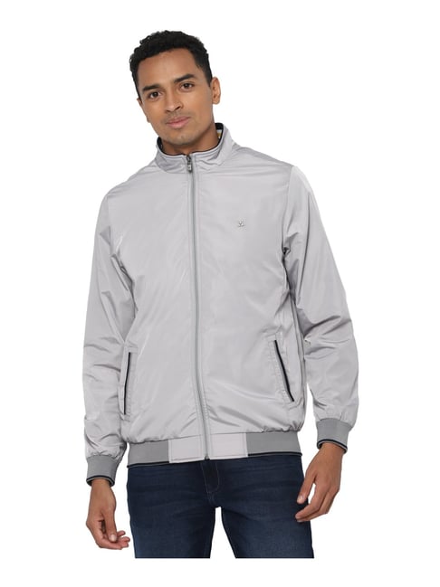 Buy Allen Solly Grey Cotton Regular Fit Quilted Jackets for Mens Online @  Tata CLiQ