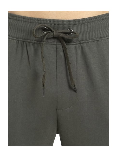 Buy Jockey Olive Mid Rise Joggers for Men Online @ Tata CLiQ