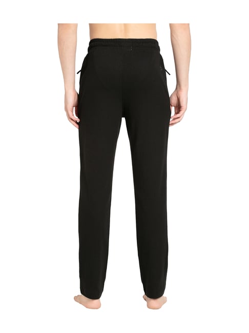 Buy Jockey Black Solid Track Pants for Men Online @ Tata CLiQ