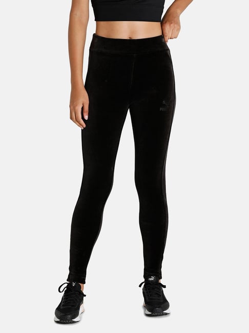 Puma Black Slim Fit Tights