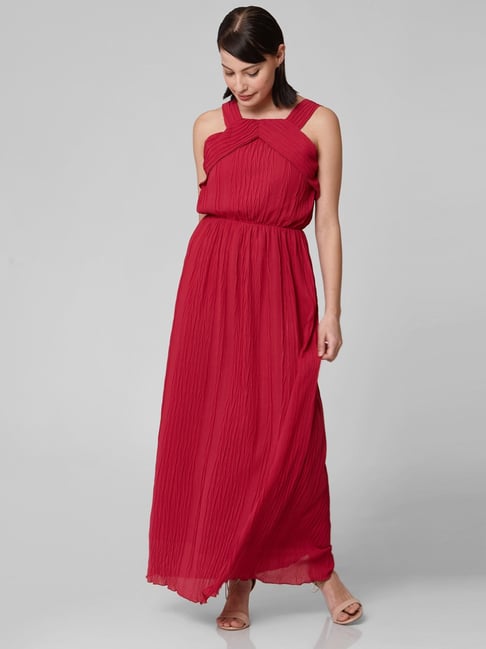 Vero Moda Red Maxi Dress