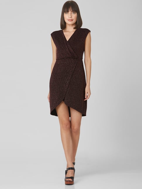 Vero Moda Black Embroidered Shift Dress