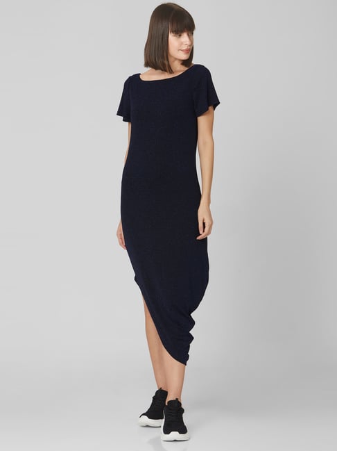 Vero Moda Dark Blue Shift Dress