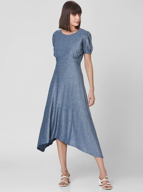 cameo blue dress Cameo Navy Blue Dress
