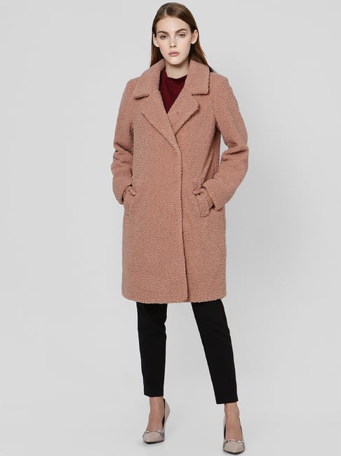 Buy Vero Moda Mahogany Rose Regular Fit Coat for Women Online