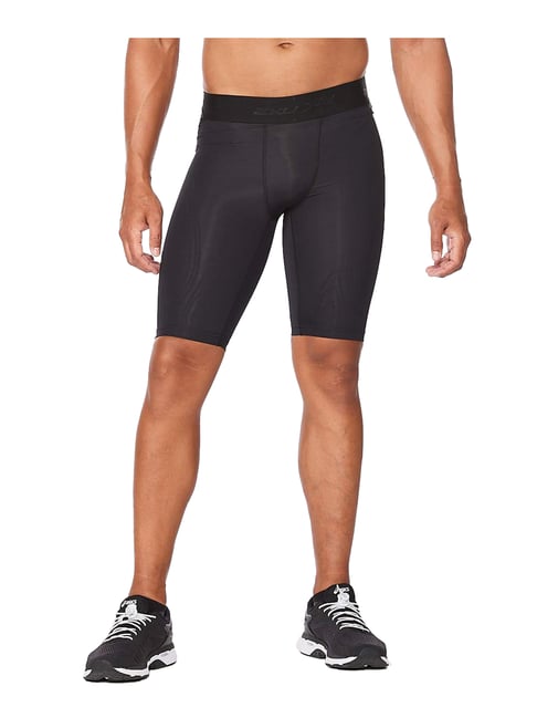 Buy 2XU Black Regular Fit MCS X Training Compression Shorts for