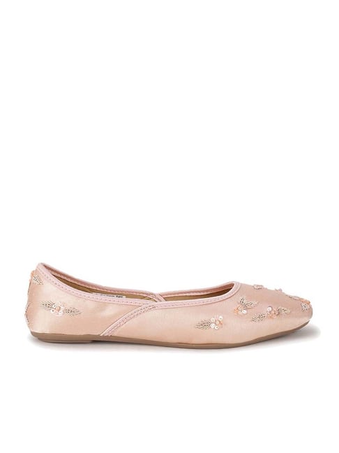 Marie Claire by Bata Women's Rose Gold Flat Ballets Price in India