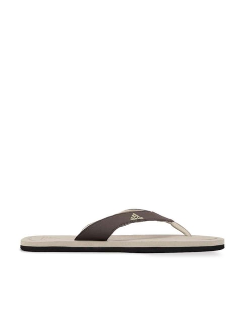 Adidas Men's STABILE Brown & Beige Flip Flops