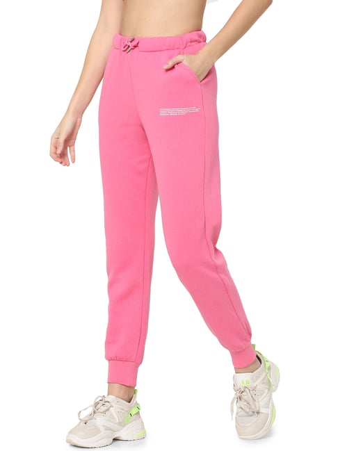 Vero Moda Pink Regular Fit Joggers