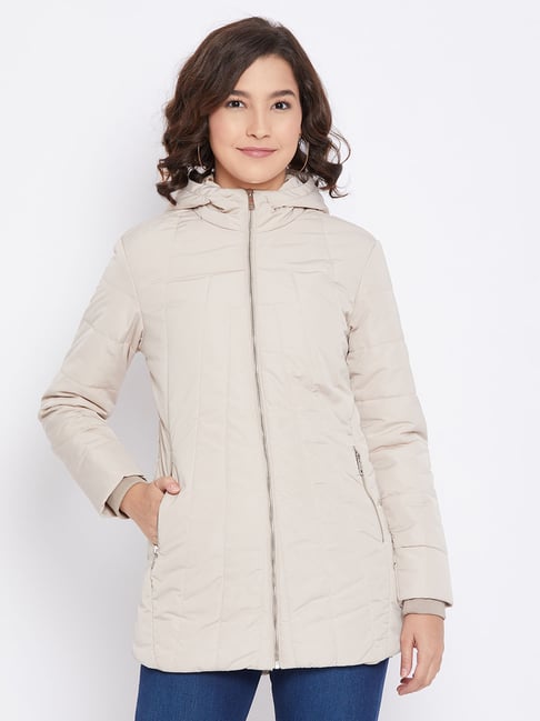 Octave Women's Short Quilted Half Sleeve Jacket : Amazon.in: Fashion