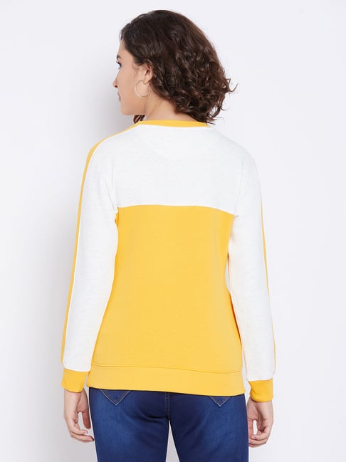 Octave deals yellow sweatshirt