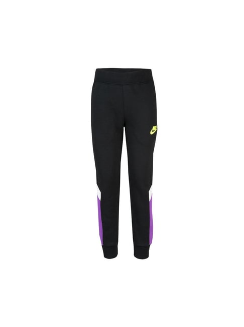 Nike Kids Black Solid Joggers