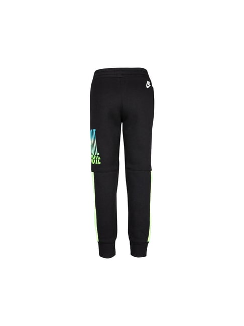 Nike Kids Black Graphic Print Joggers