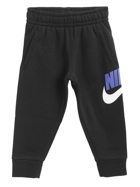 Nike Kids Black Graphic Print Joggers