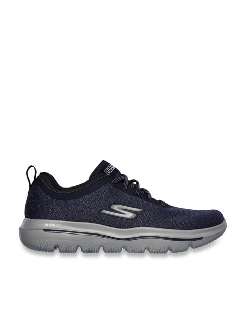Buy Skechers Men's GO WALK EVOLUTION ULTRA LOGIC Navy Shoes for Men at Best Price Tata CLiQ