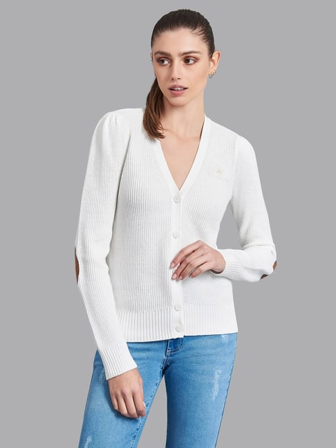 Beverly Hills Polo Club Off White Cardigan