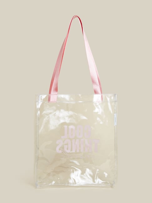 Translucent tote best sale