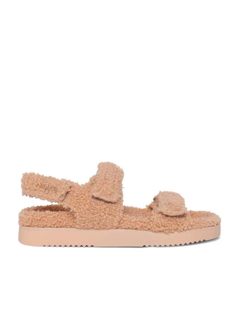 Aldo Women's Beige Floater Sandals