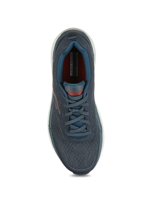 Buy Skechers Men's MAX CUSHIONING PREMIER Denim Blue Walking Shoes
